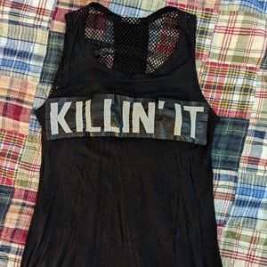 Killing it shirt with open back